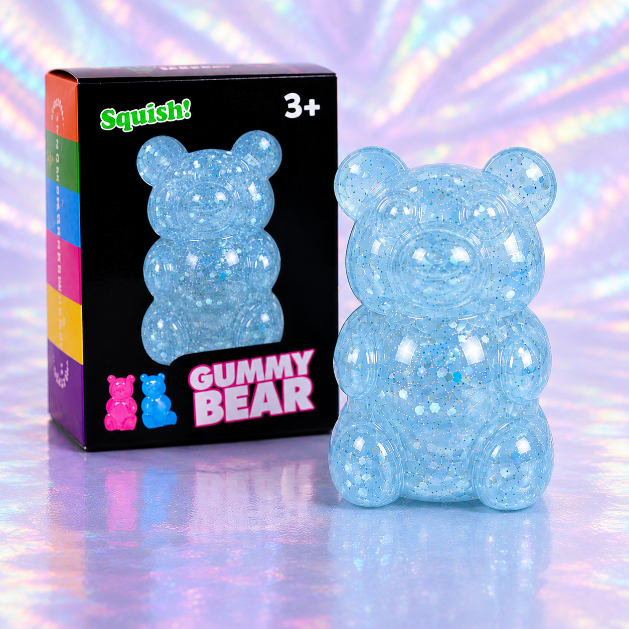 Blue Gummy Bear Squishy
