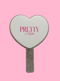 Pretty Rare Heart Hand Mirror💖