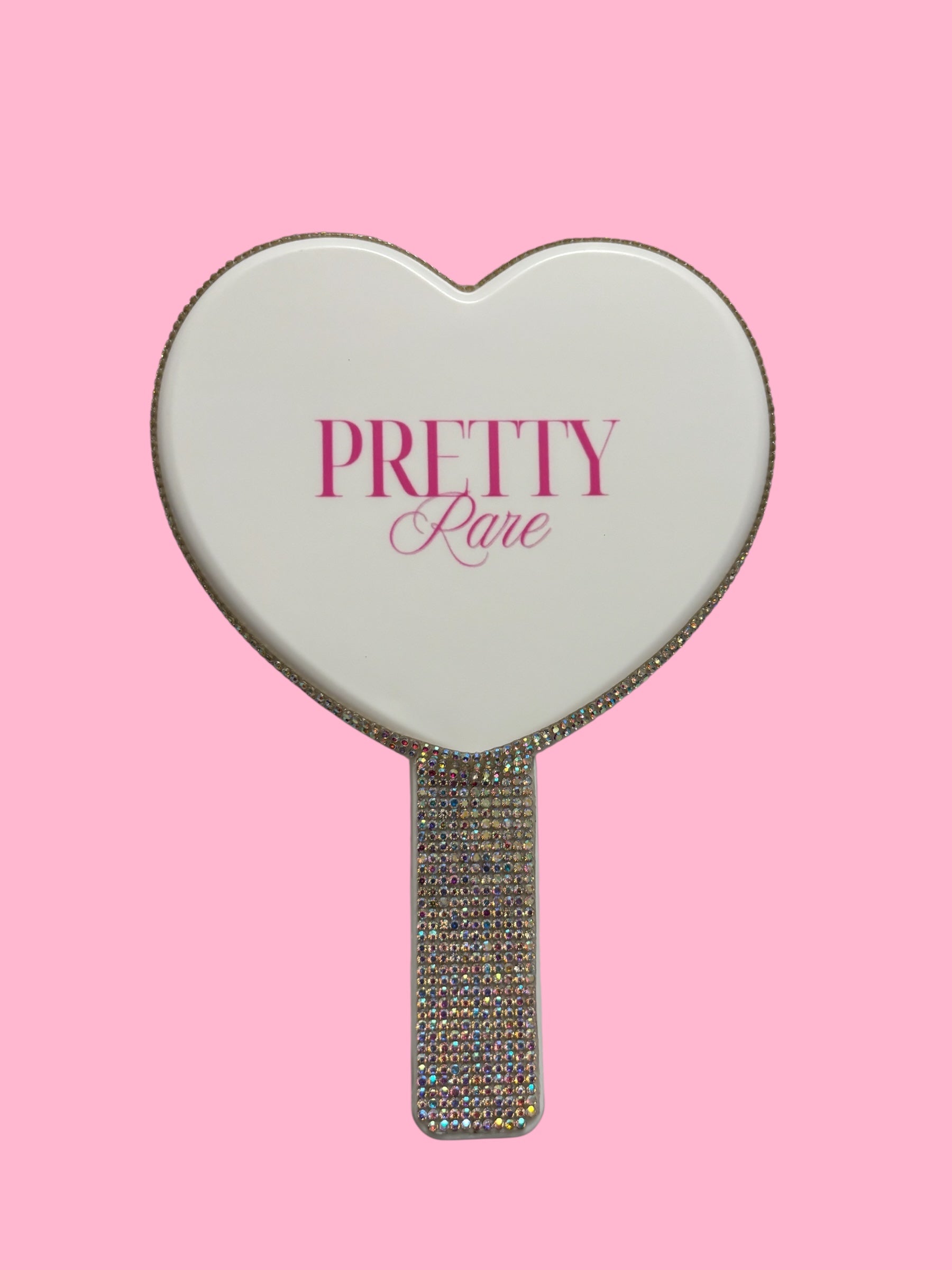 Pretty Rare Heart Hand Mirror💖